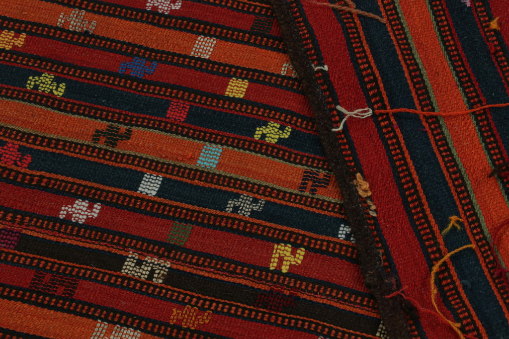 Vintage Afghan Tribal Kilim Rug