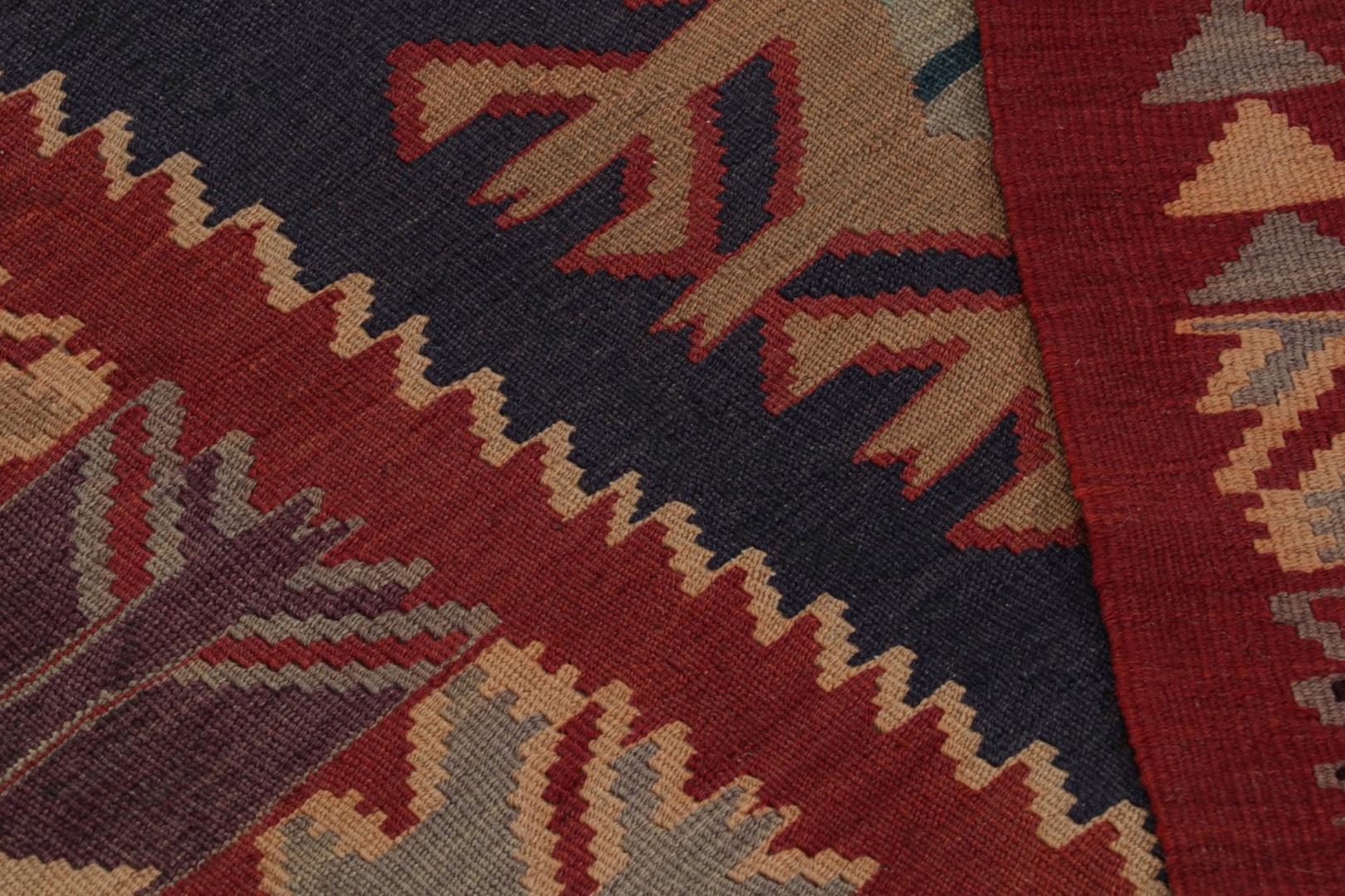 Vintage Afghan tribal Kilim and gallery runner rug