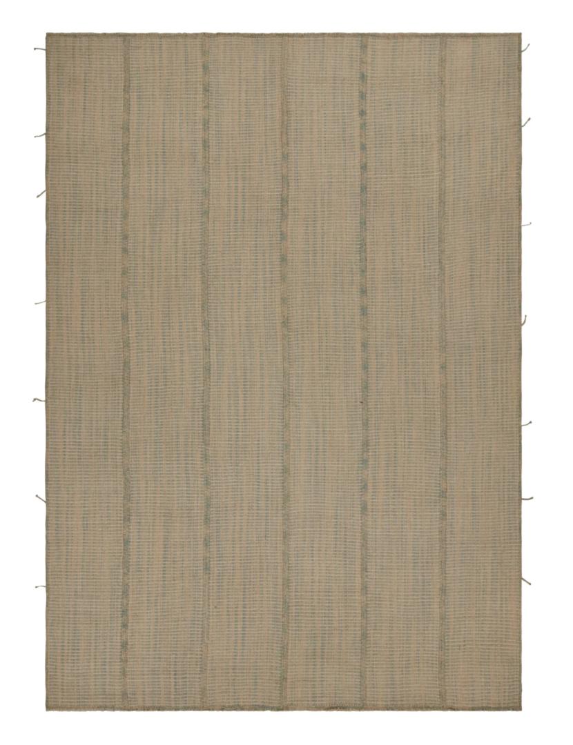 Rug & Kilim’s Contemporary Kilim in Brown