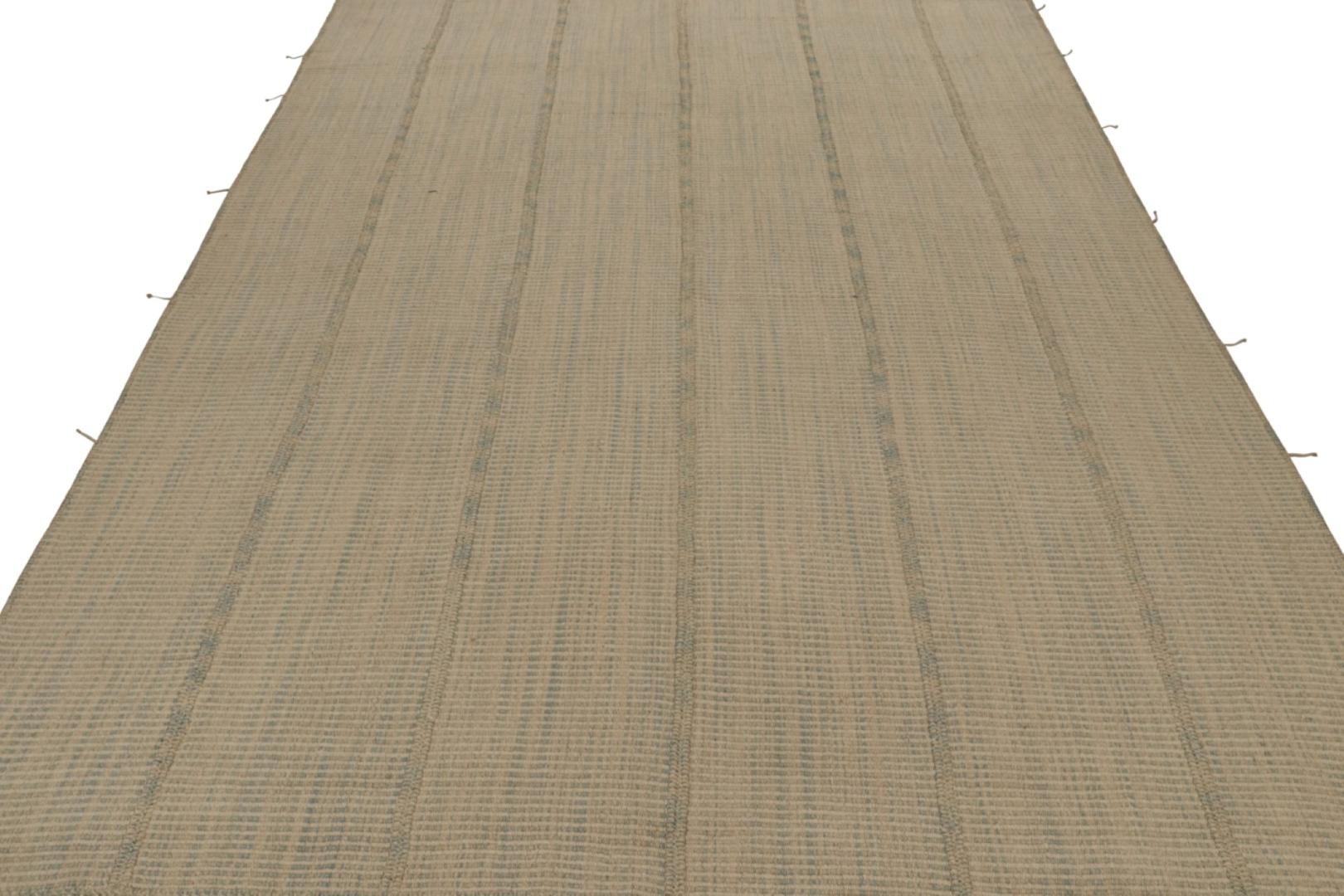 Rug & Kilim’s Contemporary Kilim in Brown
