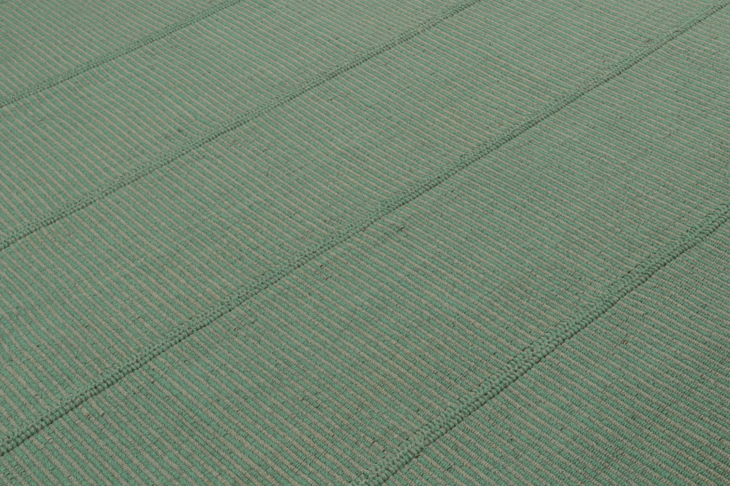 Rug & Kilim’s Contemporary Kilim in Teal