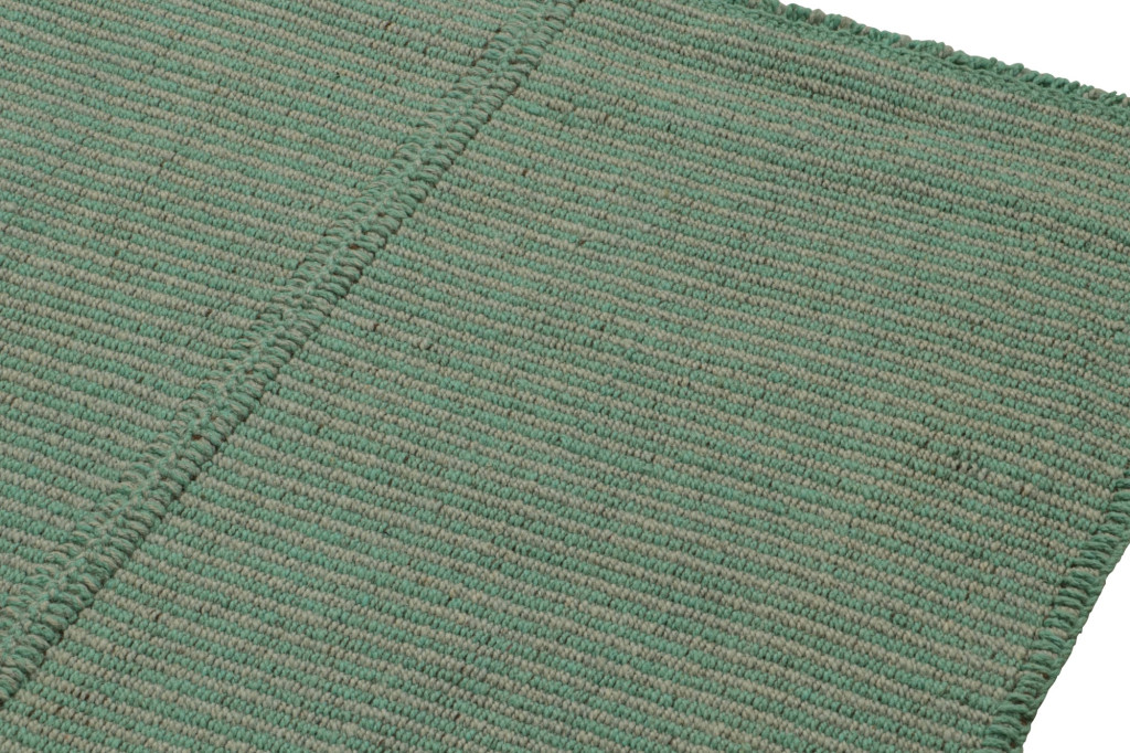 Rug & Kilim’s Contemporary Kilim in Teal