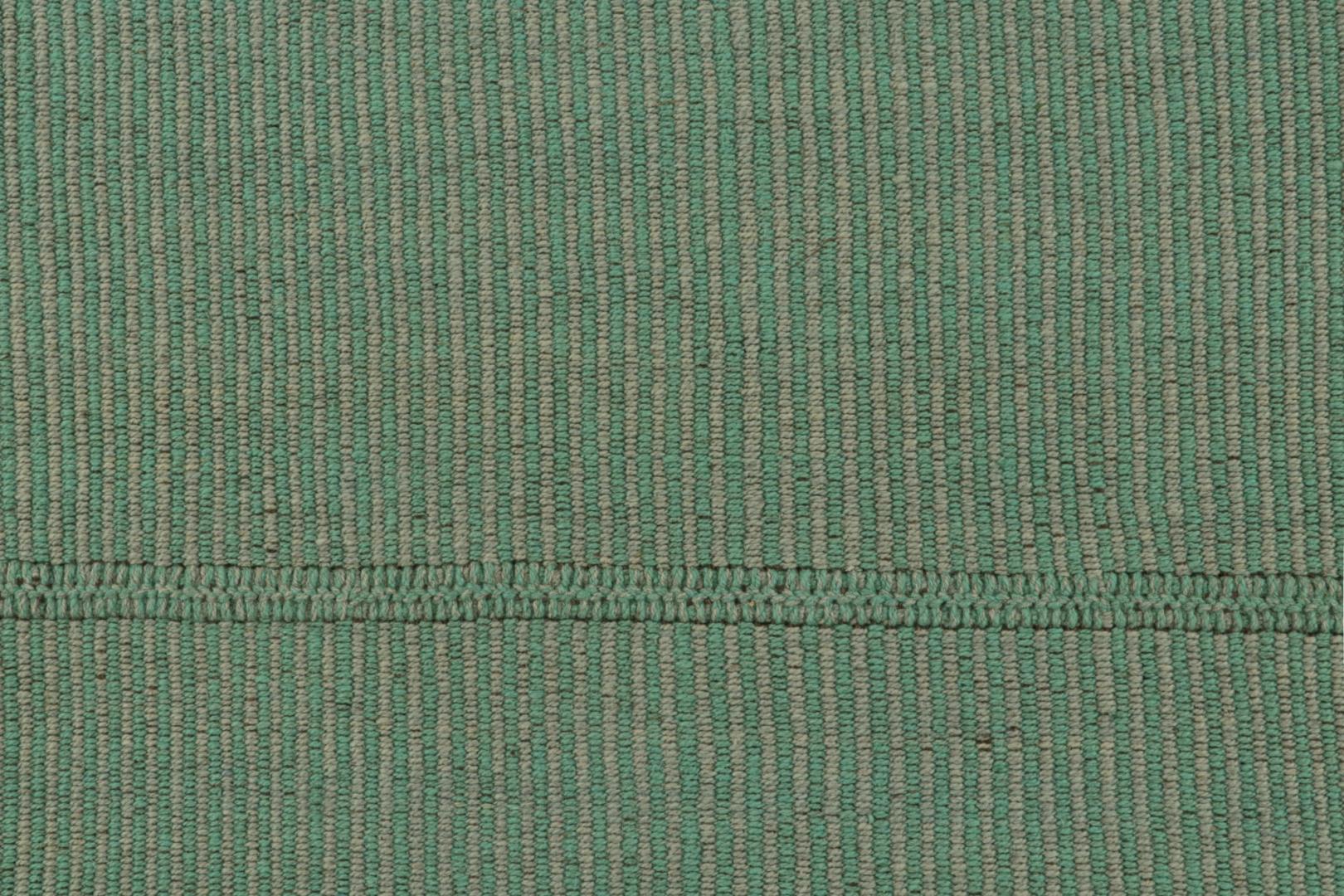Rug & Kilim’s Contemporary Kilim in Teal