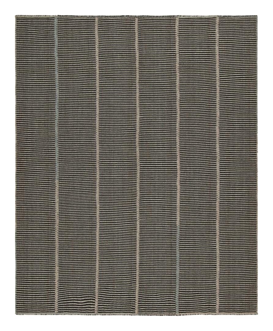 Rug & Kilim’s Contemporary Kilim in Brown
