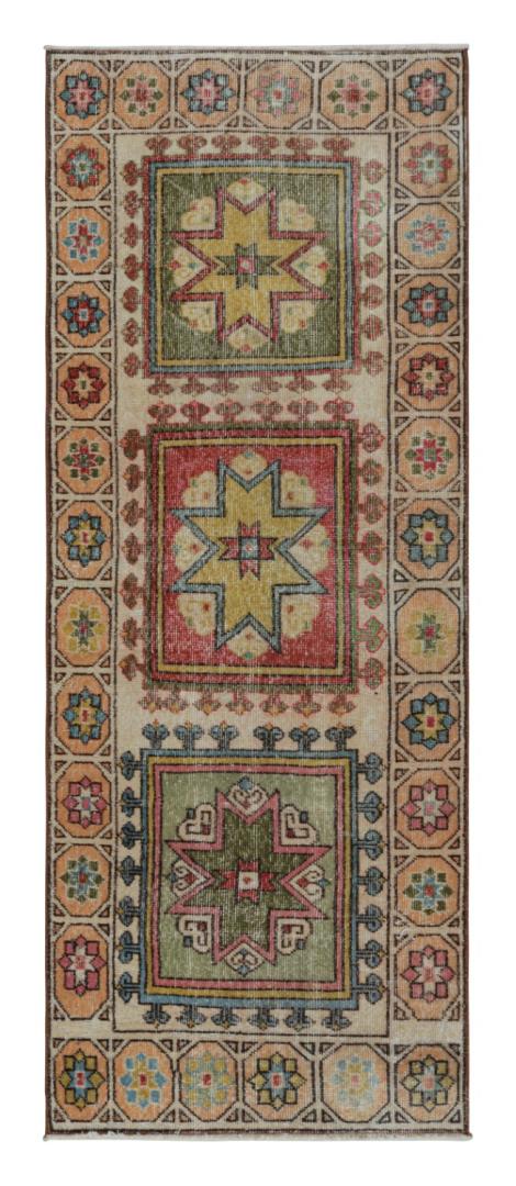 Vintage Distressed Isparta Runner Rug