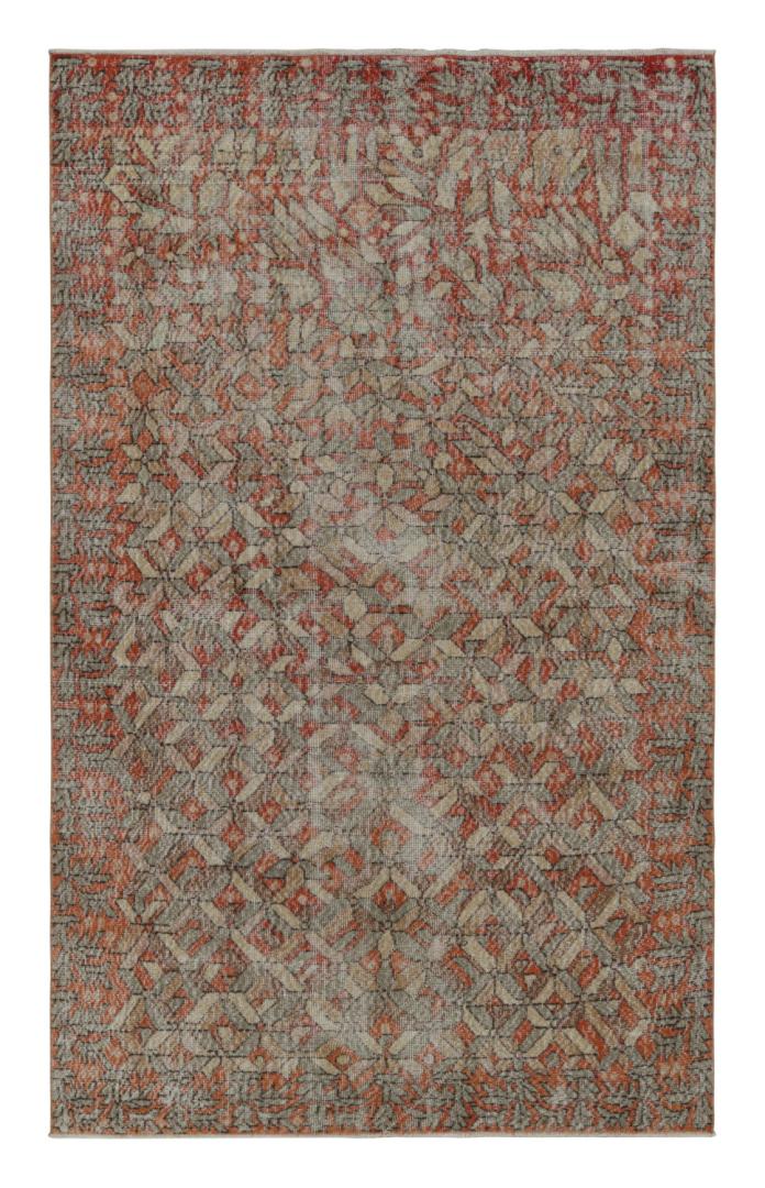 Vintage Zeki Müren Art Deco rug