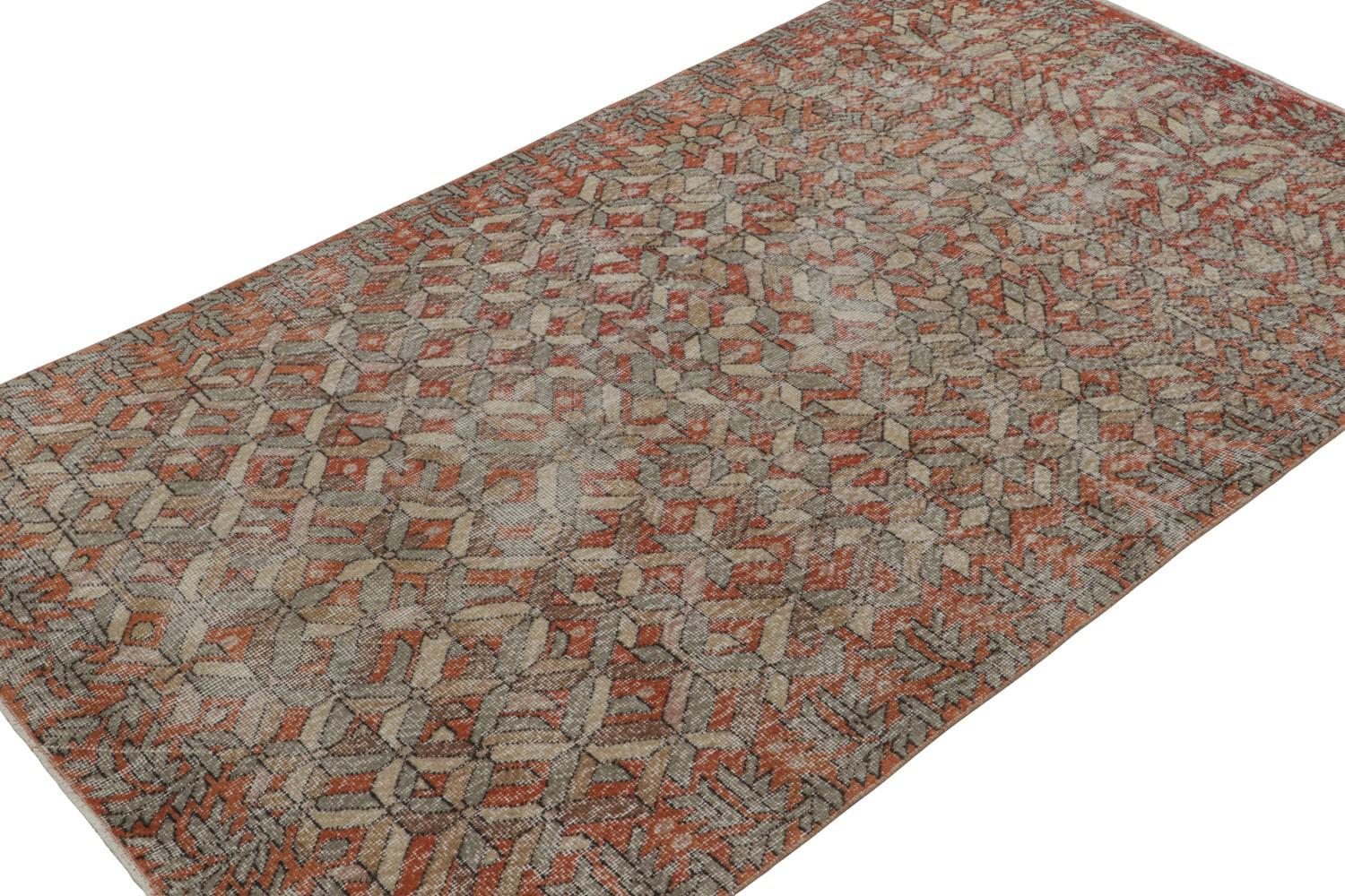 Vintage Zeki Müren Art Deco rug