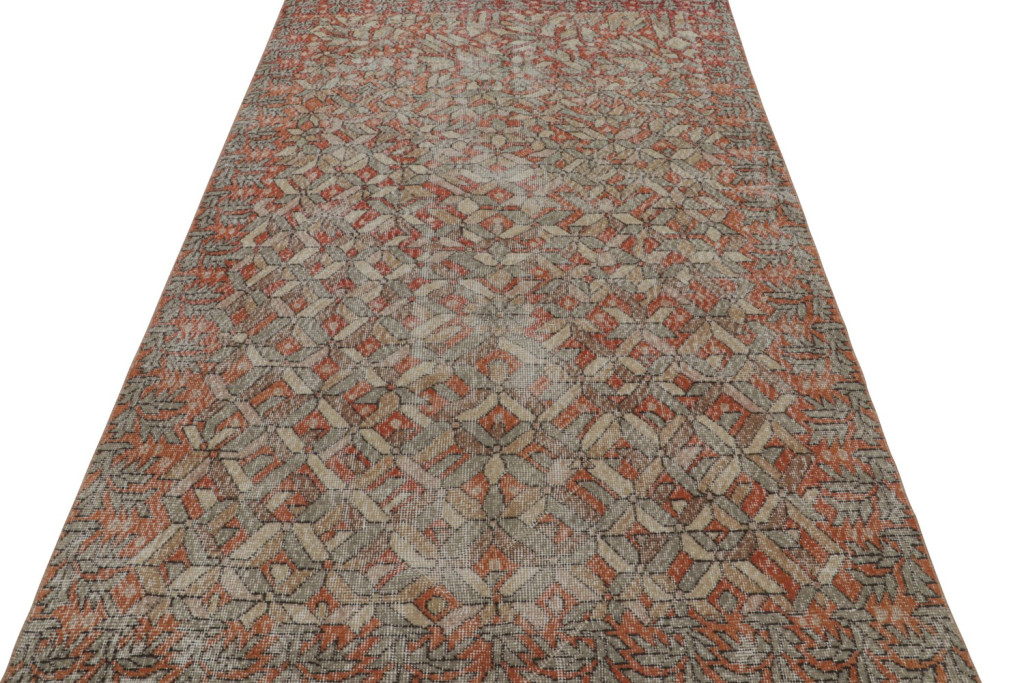 Vintage Zeki Müren Art Deco rug