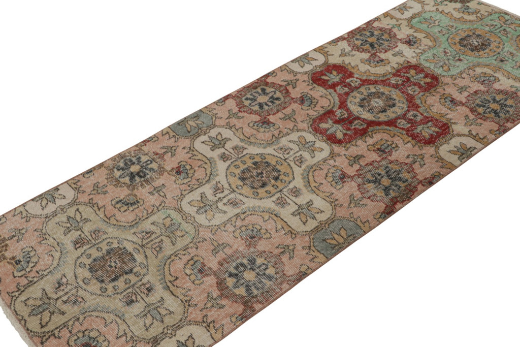 Vintage Distressed Isparta Runner Rug