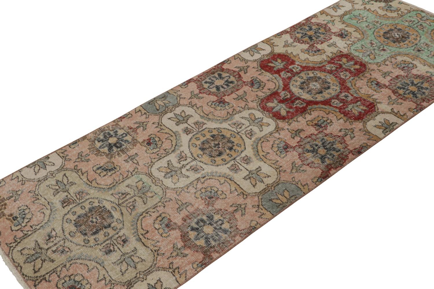 Vintage Distressed Isparta Runner Rug