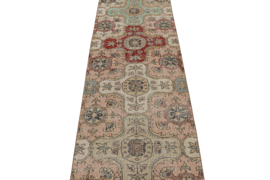 Vintage Distressed Isparta Runner Rug