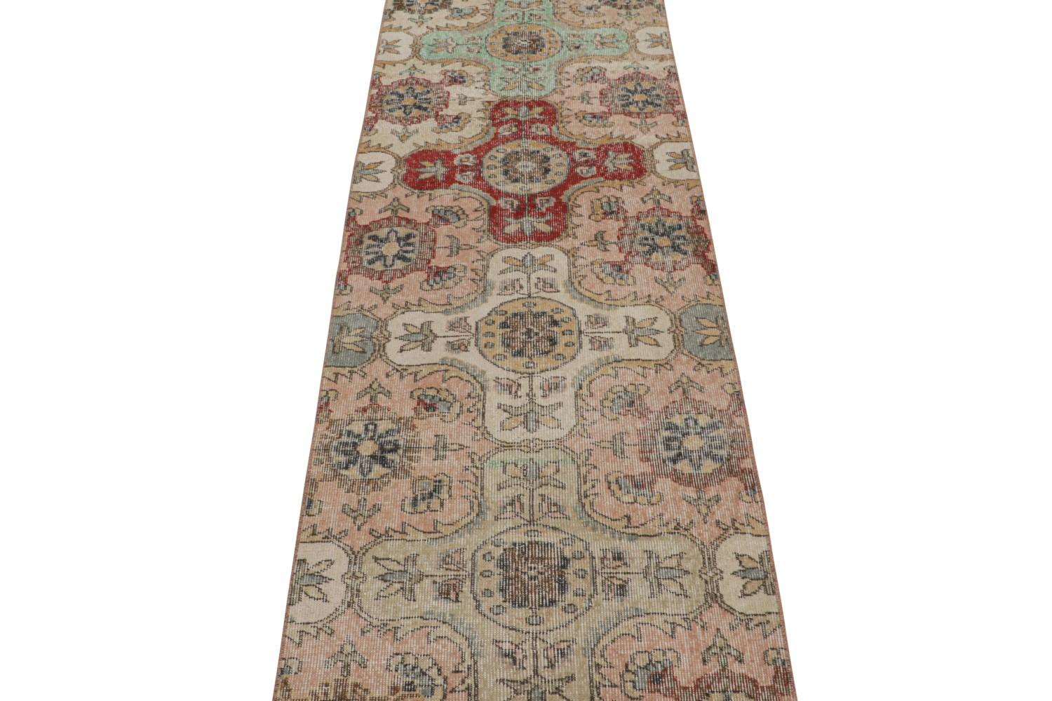 Vintage Distressed Isparta Runner Rug