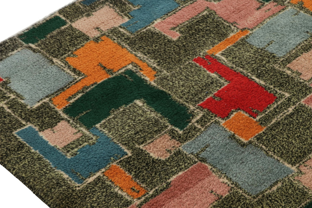 Vintage Zeki Müren Art Deco Rug