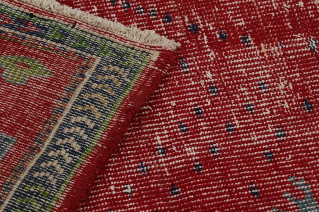 Vintage Oushak Tribal rug