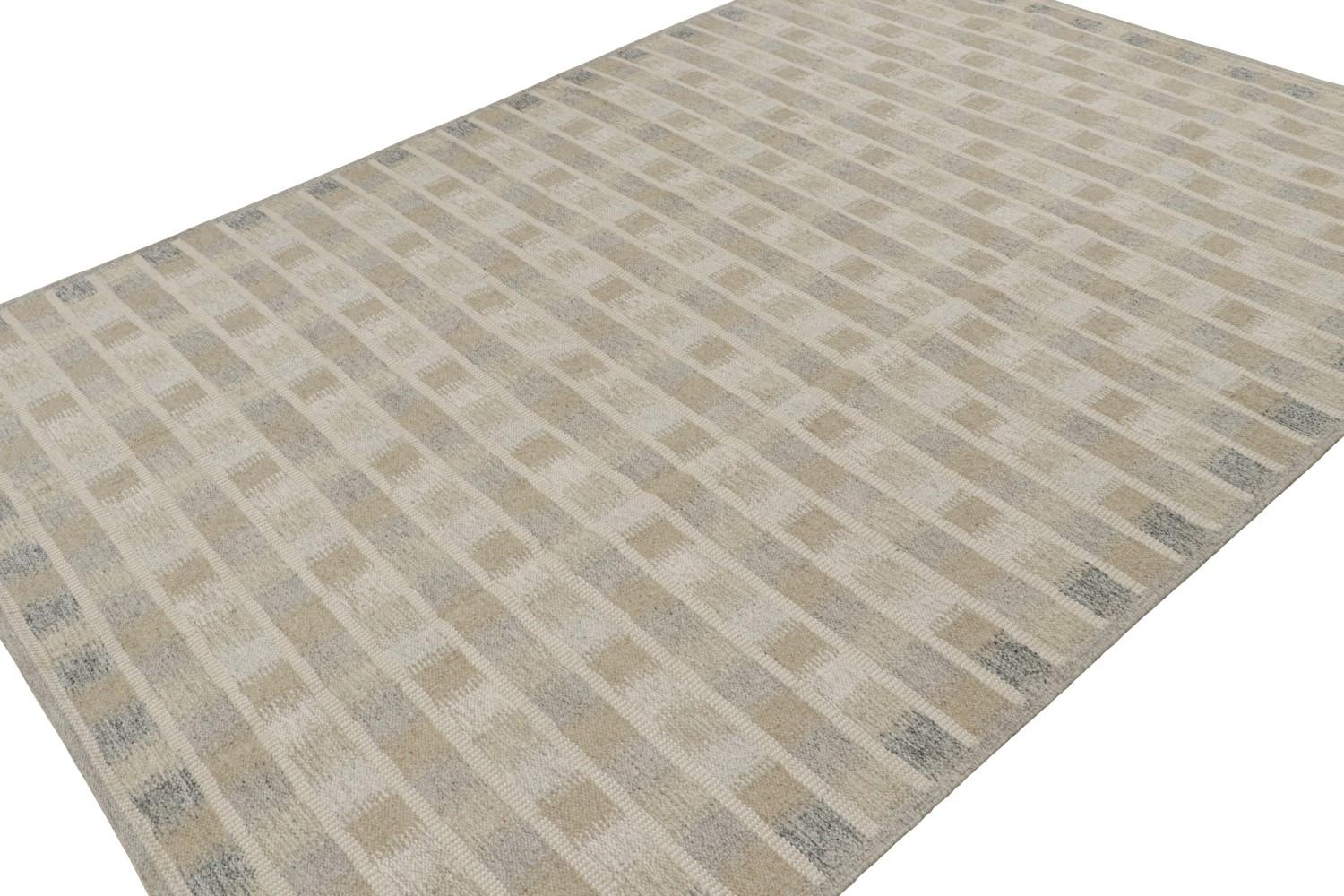 Rug & Kilim’s Custom Scandinavian Kilim Rug