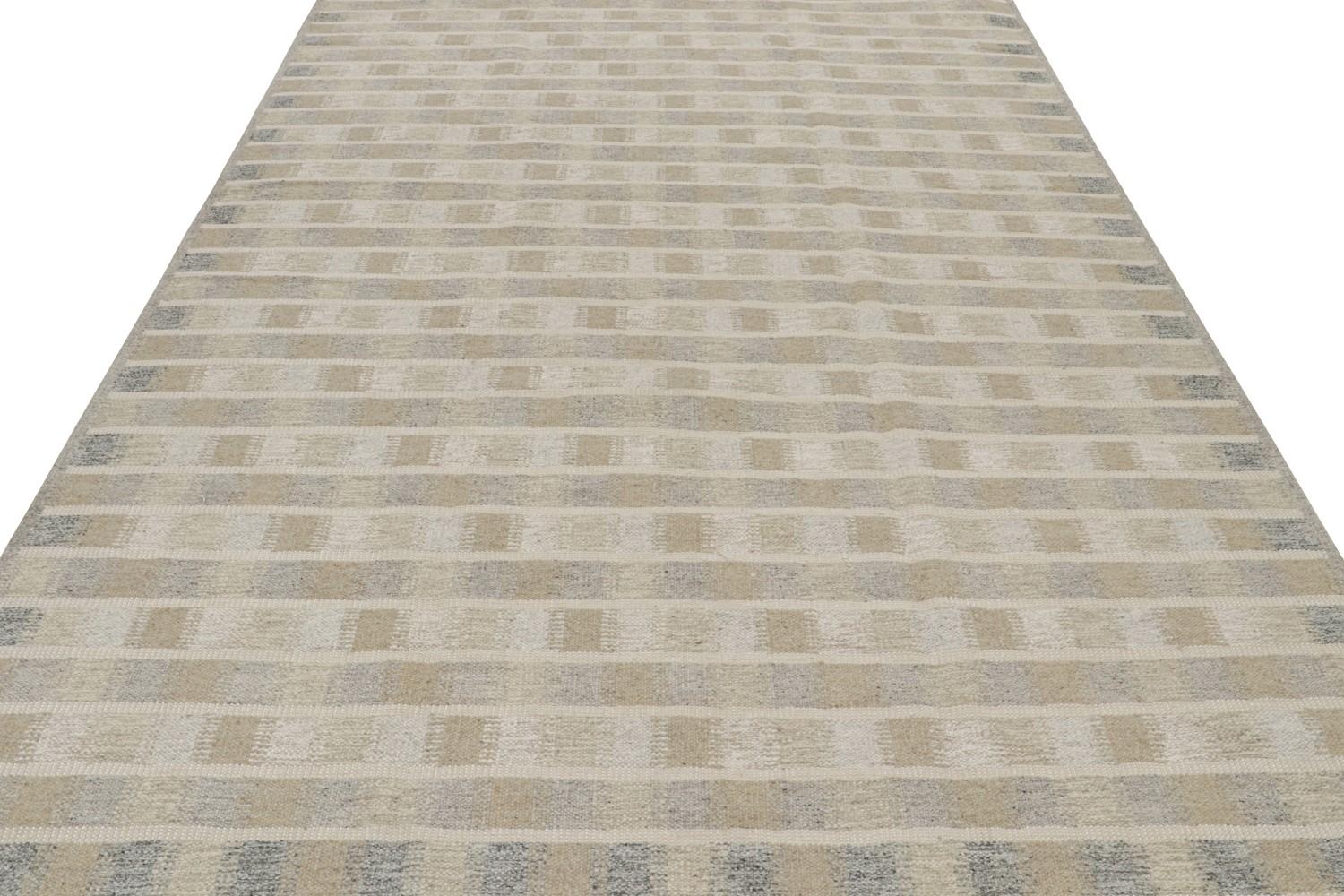 Rug & Kilim’s Custom Scandinavian Kilim Rug