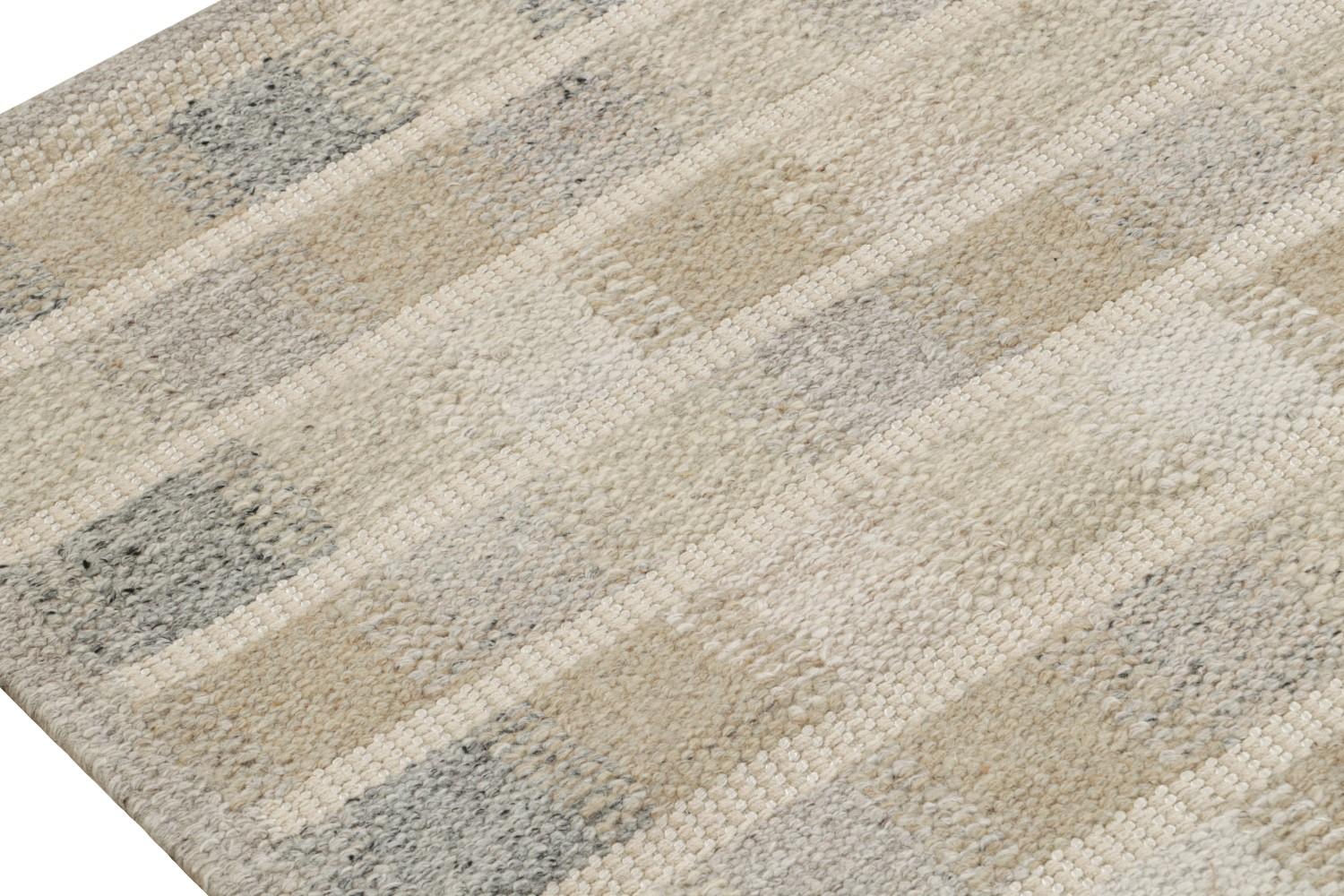 Rug & Kilim’s Custom Scandinavian Kilim Rug