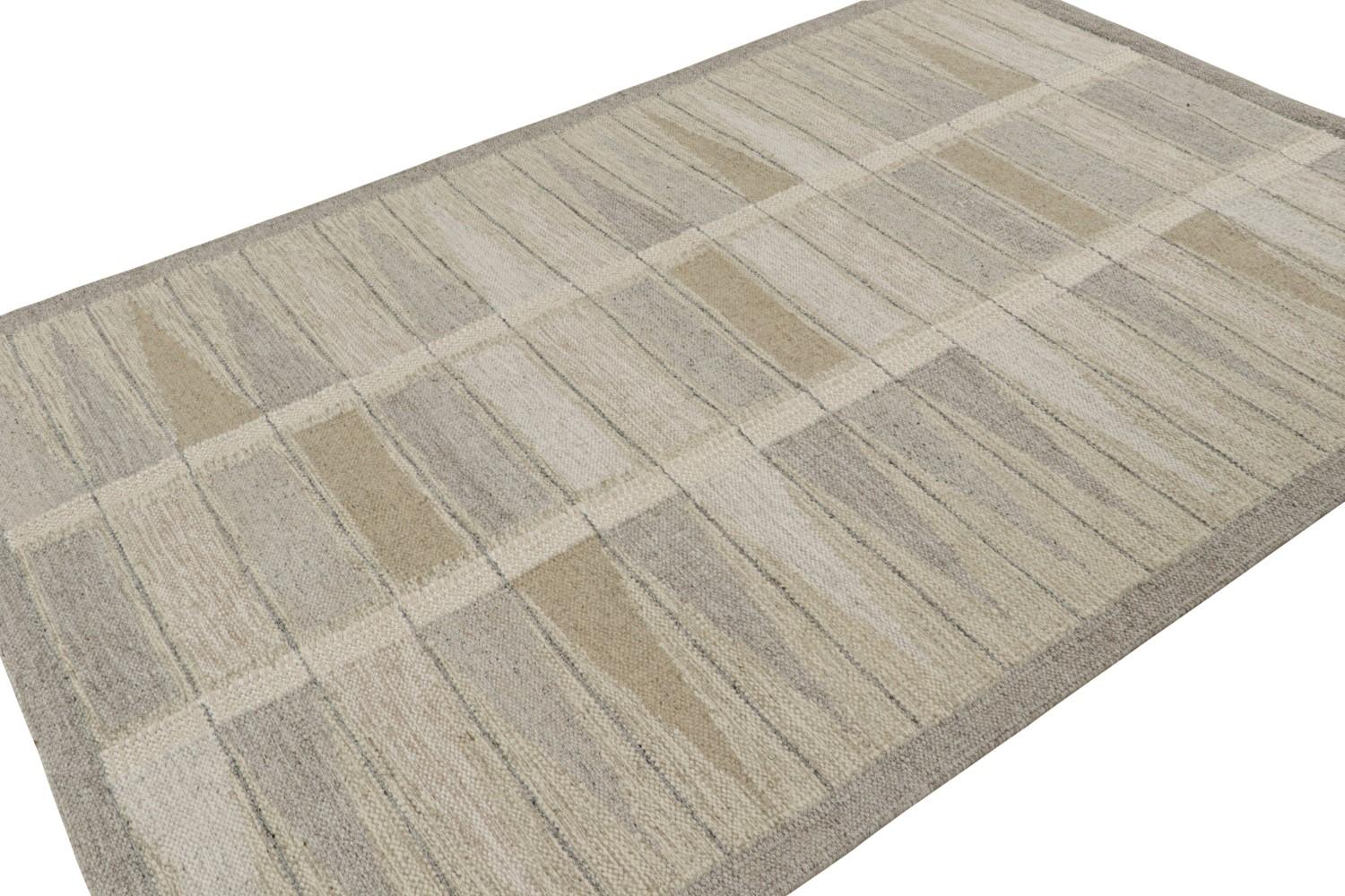 Rug & Kilim’s Custom Scandinavian Kilim Rug
