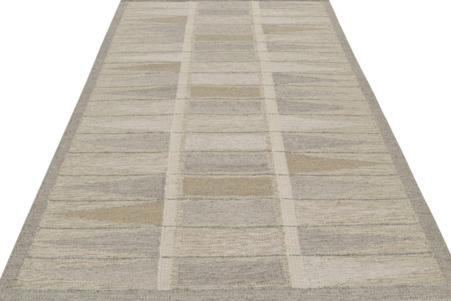 Rug & Kilim’s Custom Scandinavian Kilim Rug