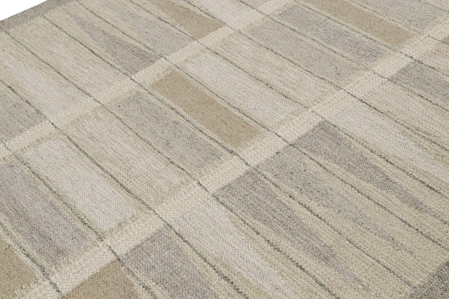 Rug & Kilim’s Custom Scandinavian Kilim Rug