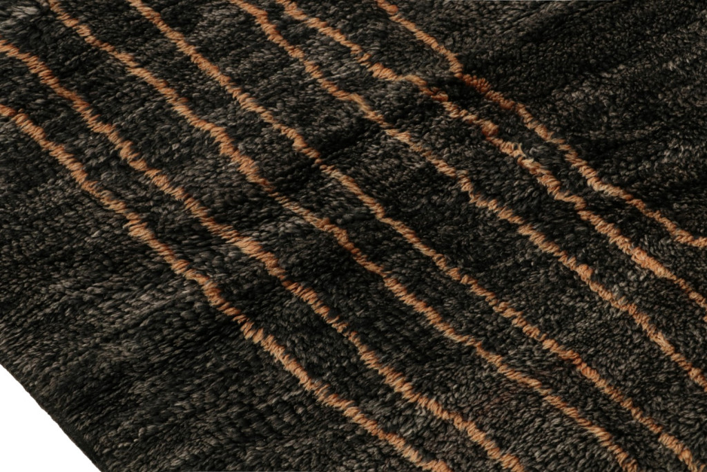 Moroccan Rug with Art Deco Style