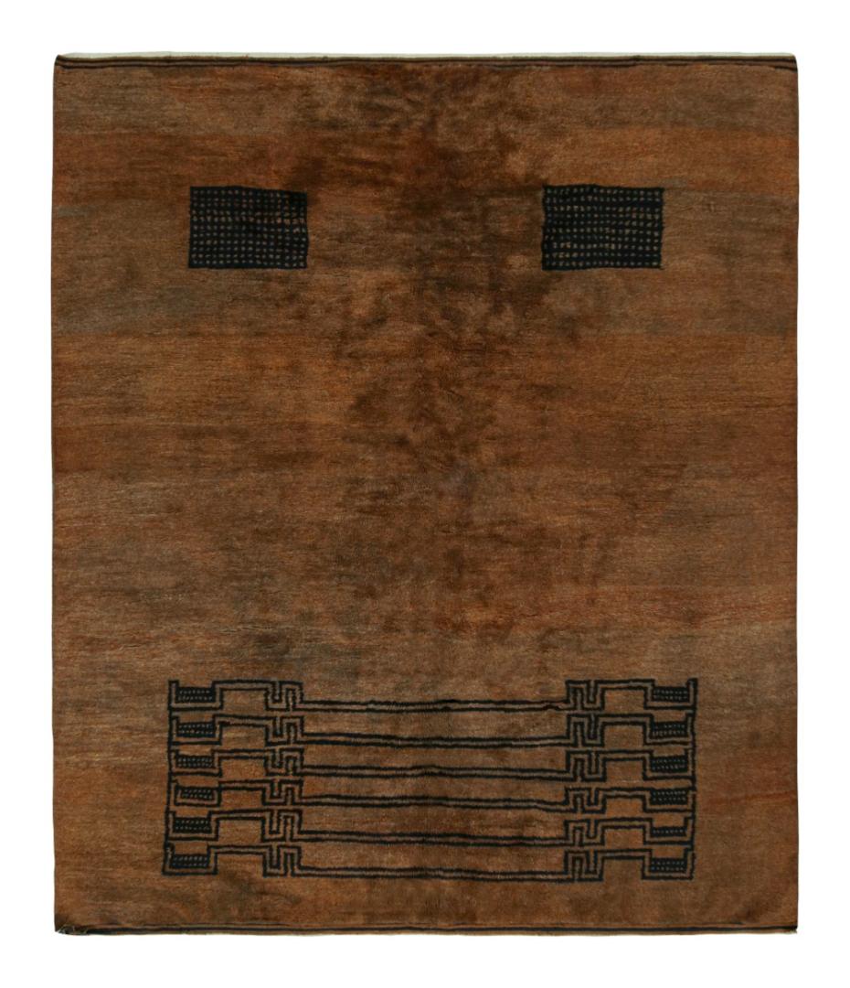 Moroccan Rug in Art Deco Style