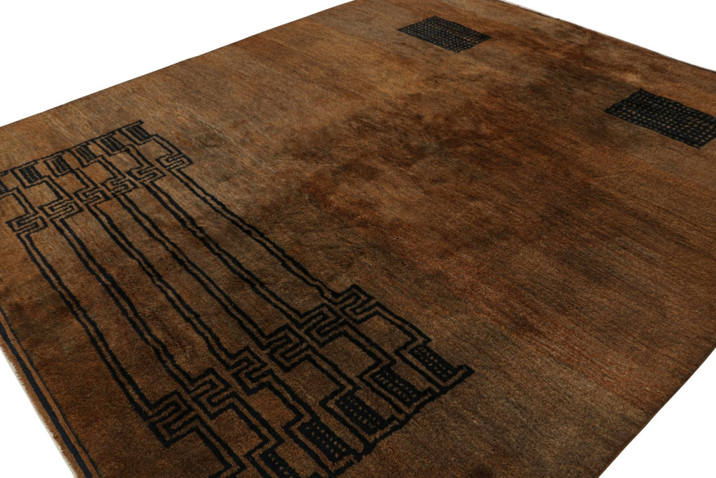 Moroccan Rug in Art Deco Style