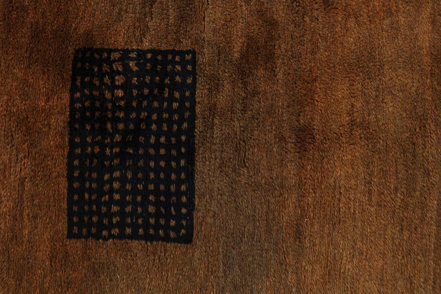 Moroccan Rug in Art Deco Style