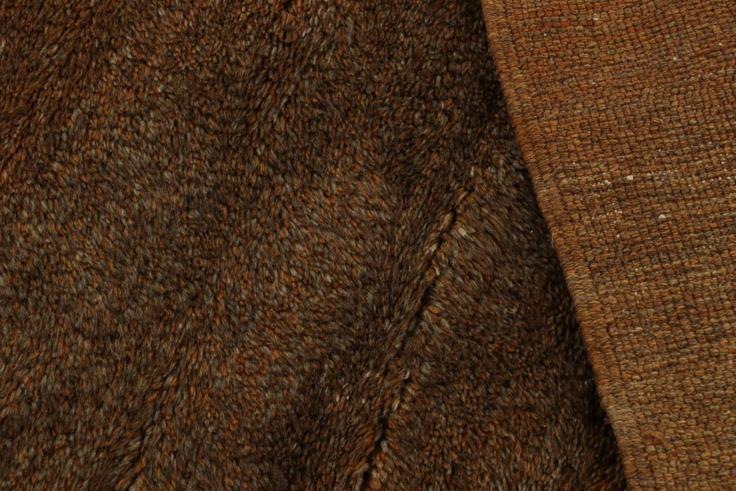Moroccan Rug in Art Deco Style