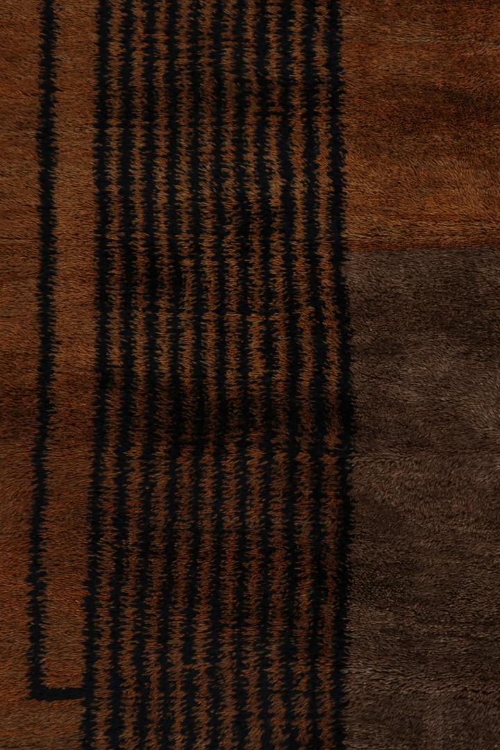 Moroccan Rug in Art Deco Style