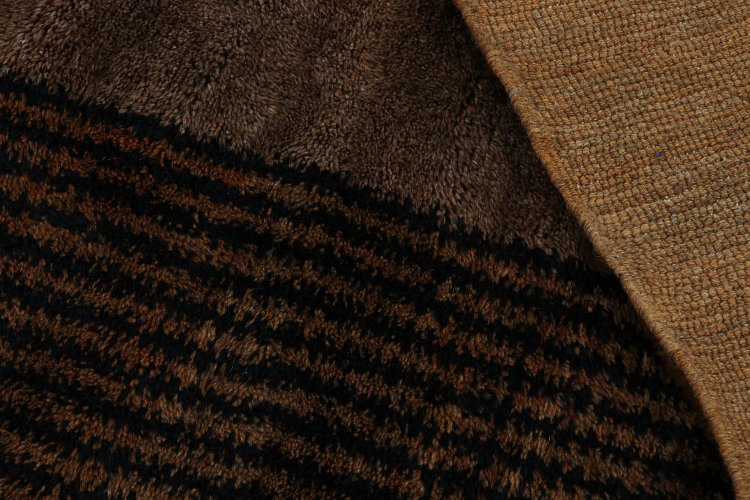 Moroccan Rug in Art Deco Style