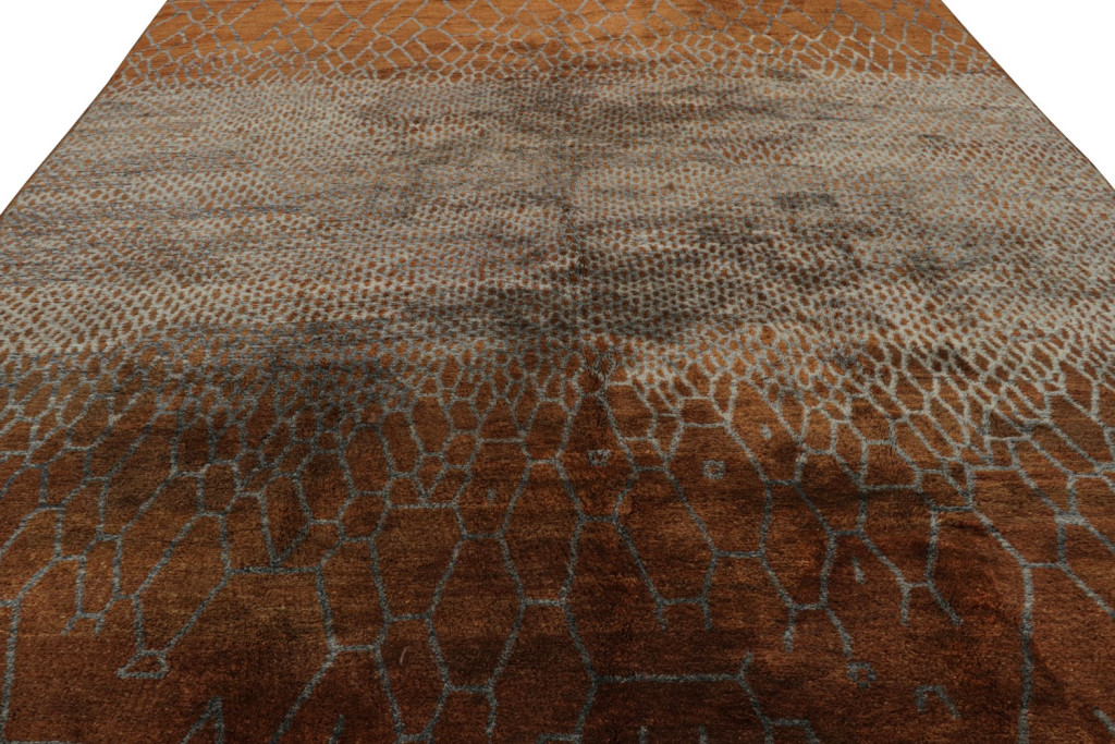 Modern Moroccan Geometric Rug