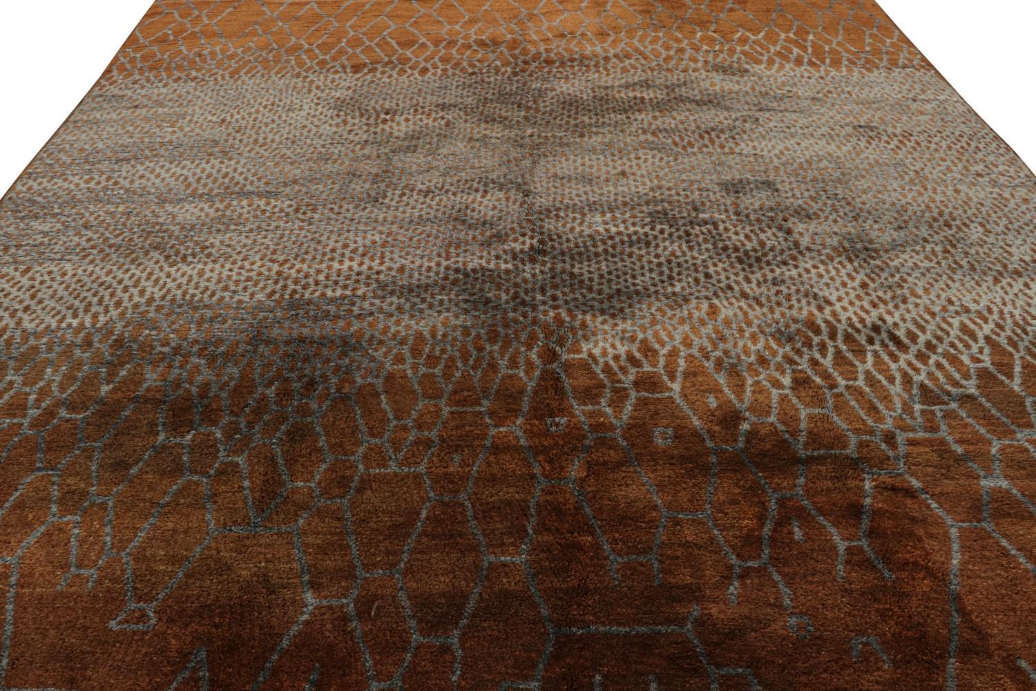 Modern Moroccan Geometric Rug