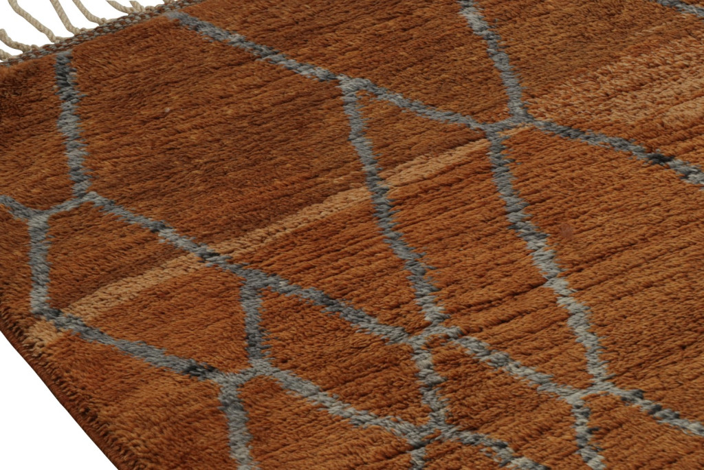 Modern Moroccan Geometric Rug