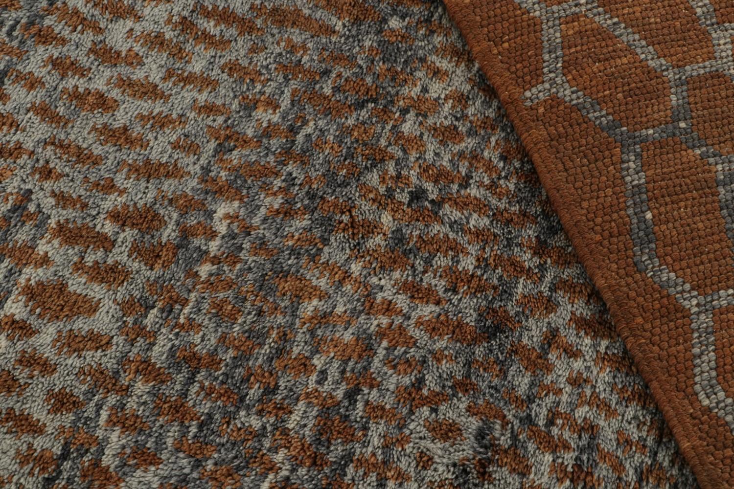 Modern Moroccan Geometric Rug