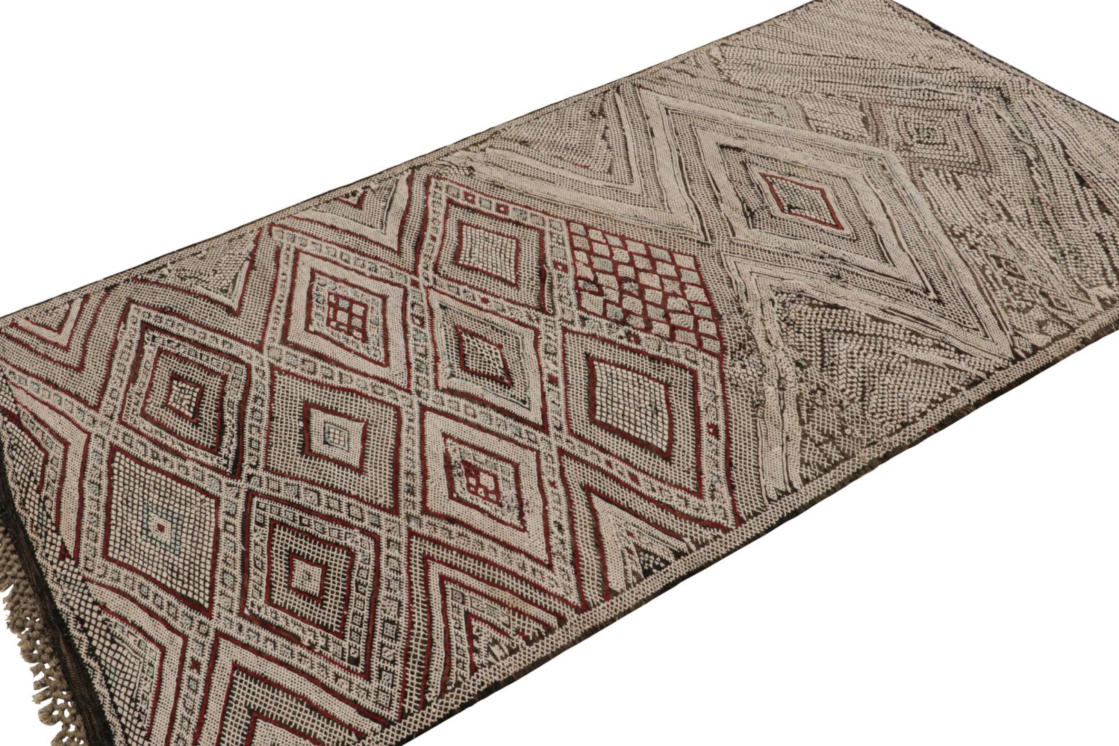 Vintage Zayane Moroccan Kilim