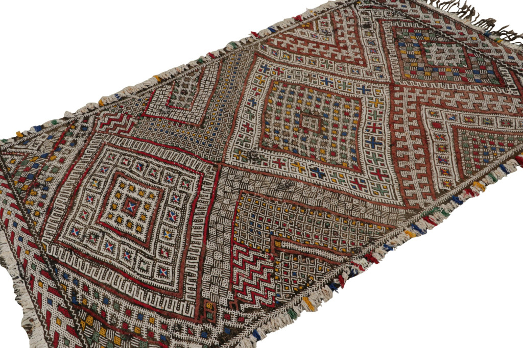 Vintage Zayane Moroccan Kilim Rug