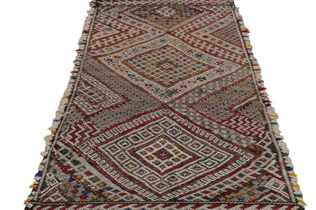 Vintage Zayane Moroccan Kilim Rug