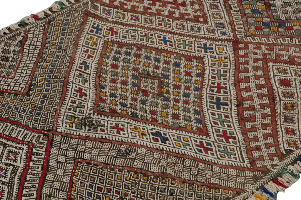 Vintage Zayane Moroccan Kilim Rug