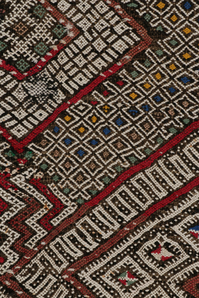 Vintage Zayane Moroccan Kilim Rug