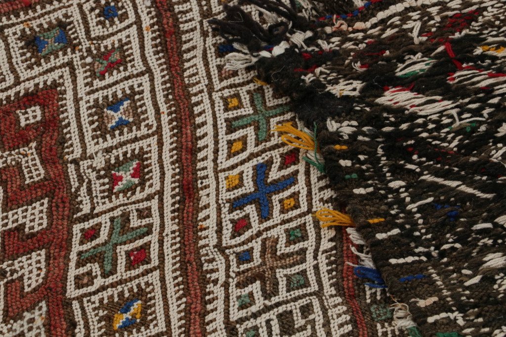 Vintage Zayane Moroccan Kilim Rug