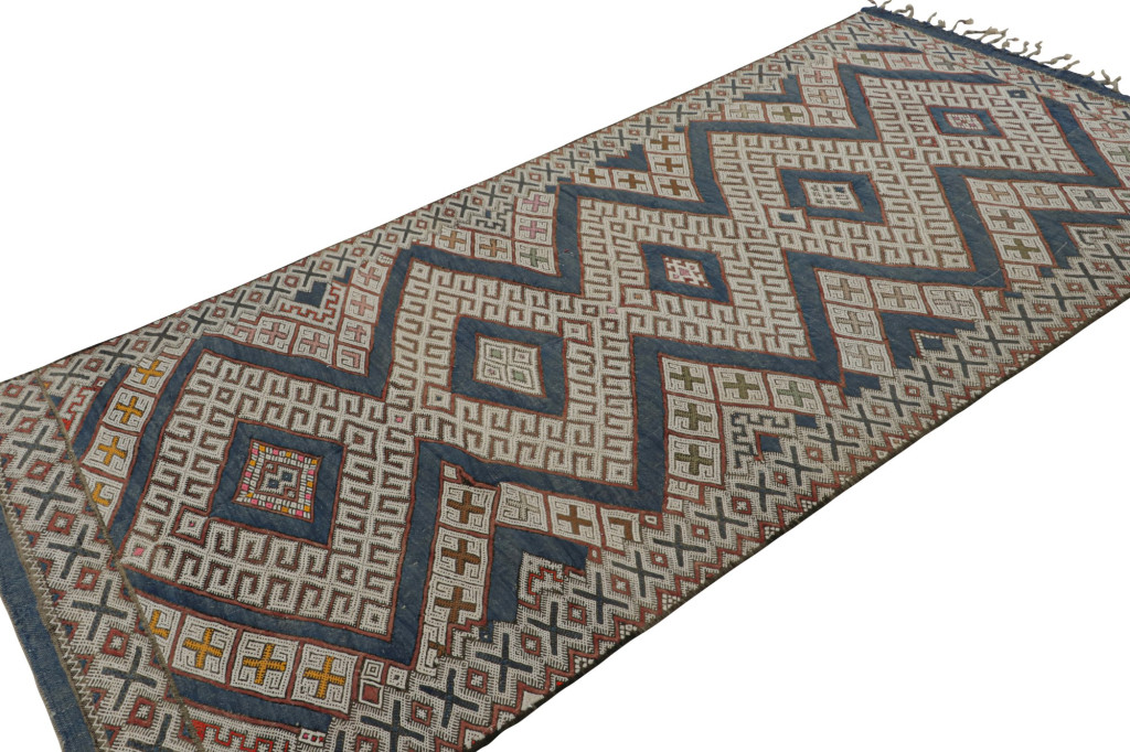 Vintage Zayane Moroccan Kilim Rug