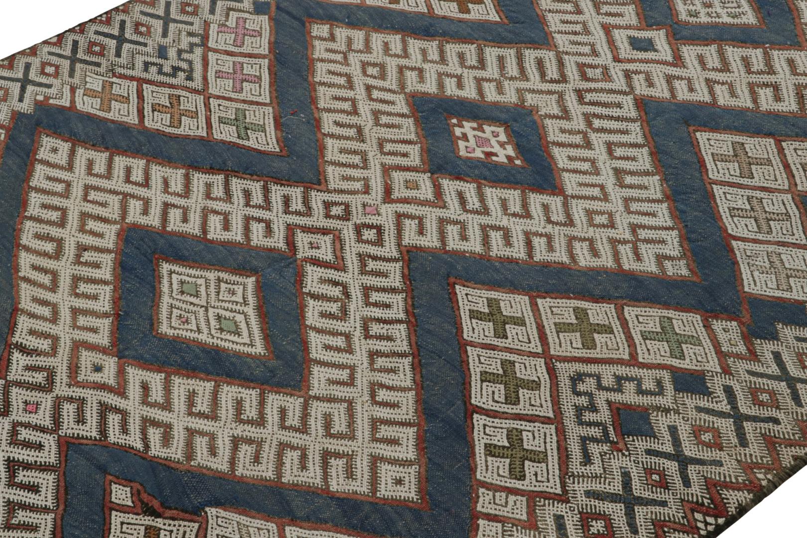 Vintage Zayane Moroccan Kilim Rug
