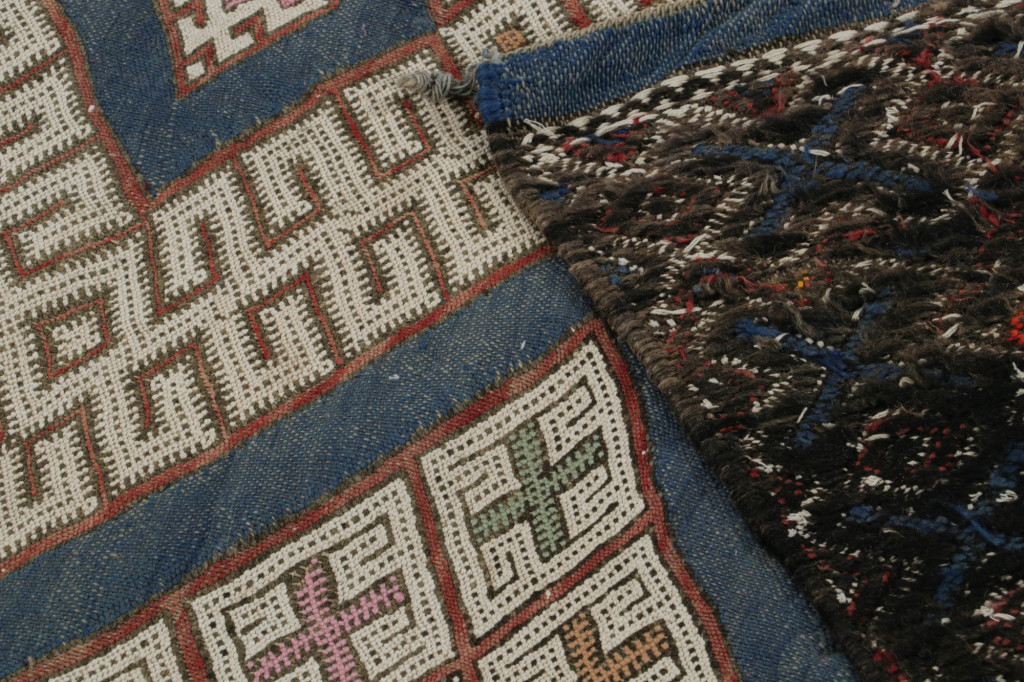 Vintage Zayane Moroccan Kilim Rug