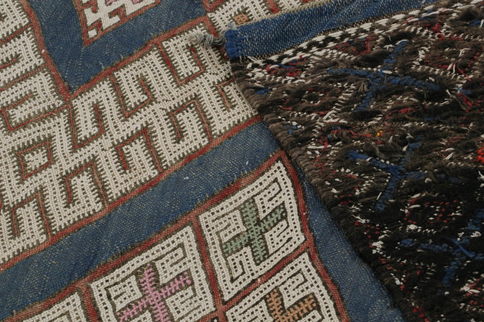 Vintage Zayane Moroccan Kilim Rug