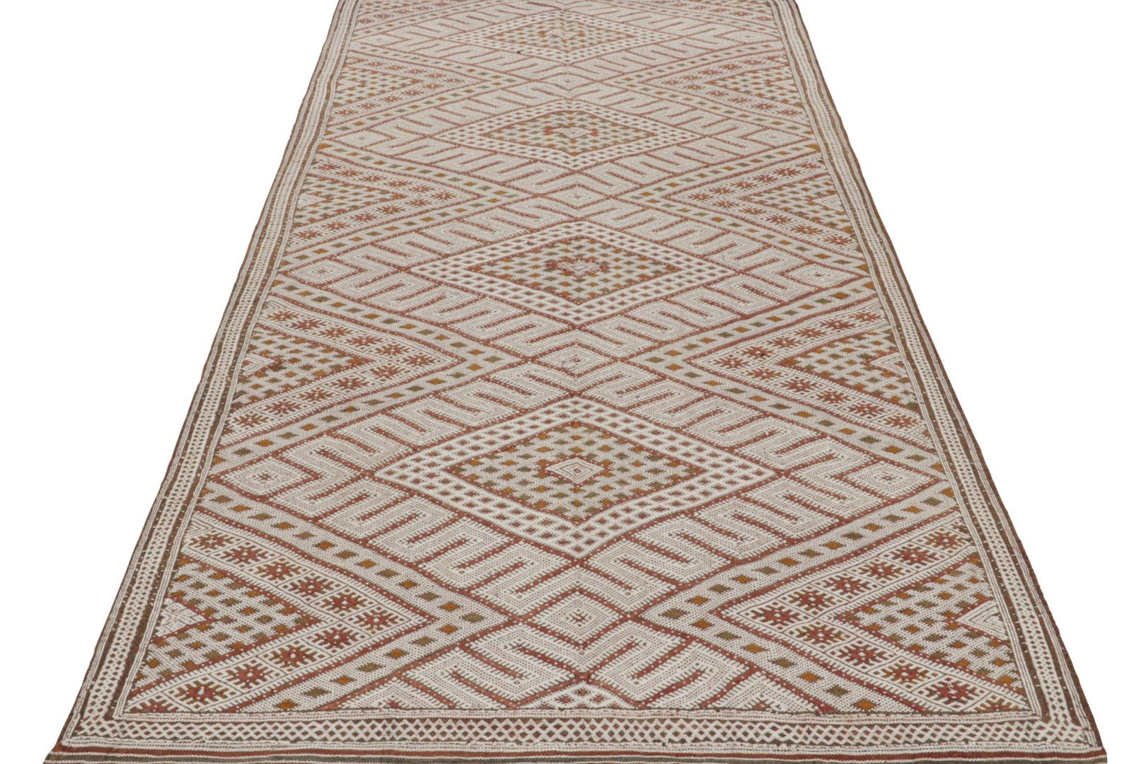 Vintage Zayane Moroccan Kilim Rug