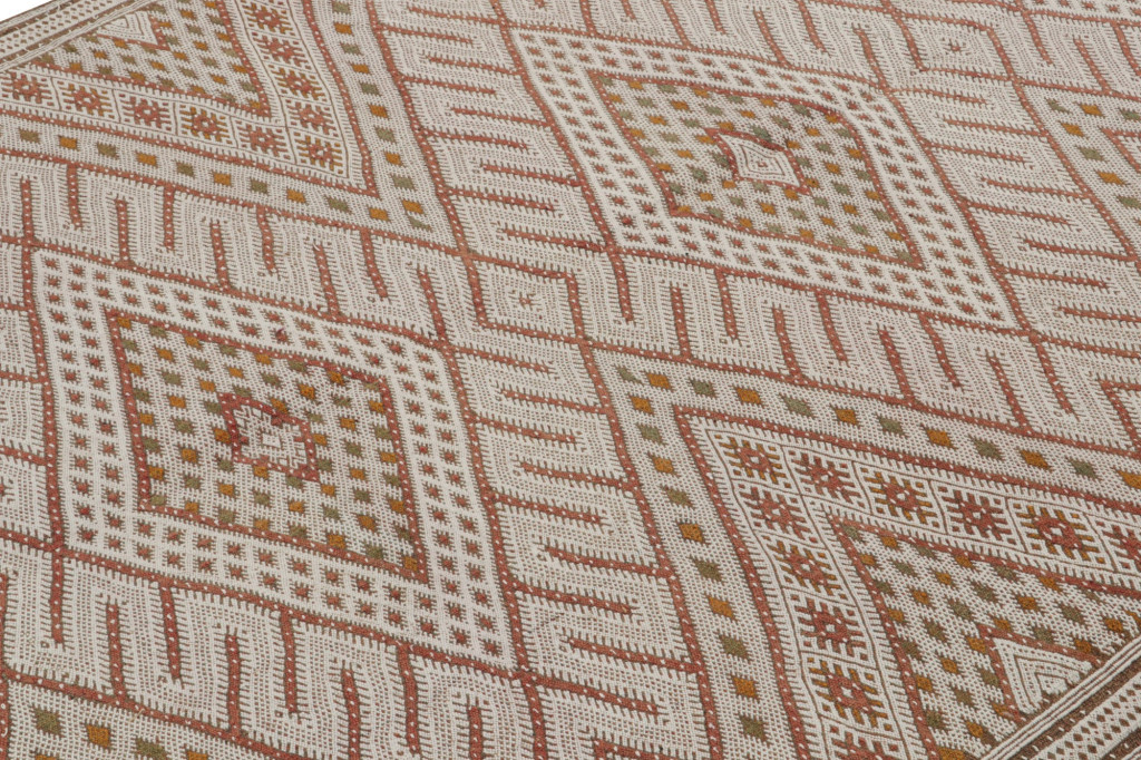 Vintage Zayane Moroccan Kilim Rug