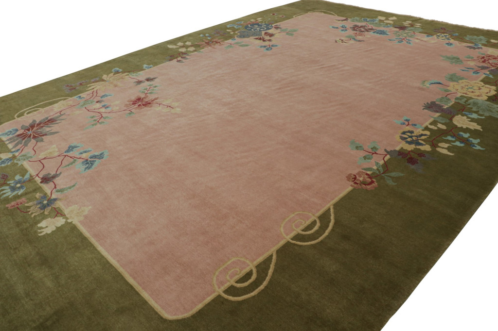 Chinese Art Deco Style Oversized Rug