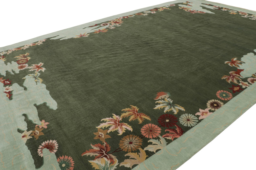 Chinese Art Deco Style Oversized Rug