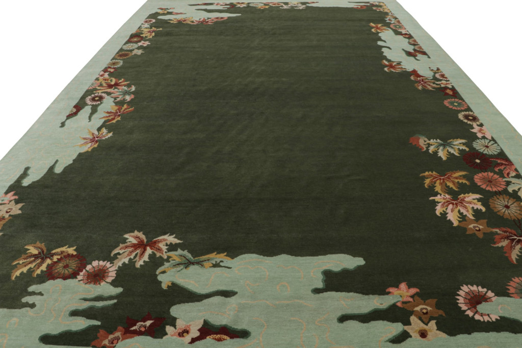 Chinese Art Deco Style Oversized Rug